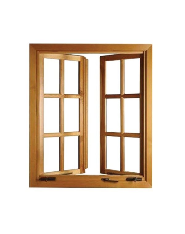 Lyke wood window frame
