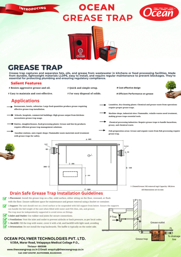 ocean grease trap