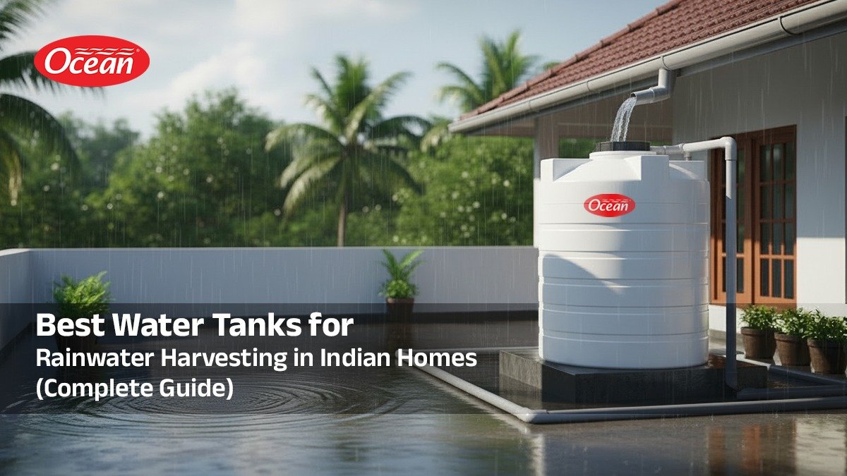Best Water Tanks for Rainwater Harvesting in Indian Homes