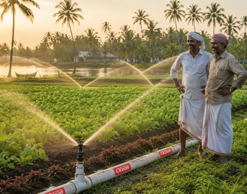 sprinkler irrigation system in kerala and tamilnadu