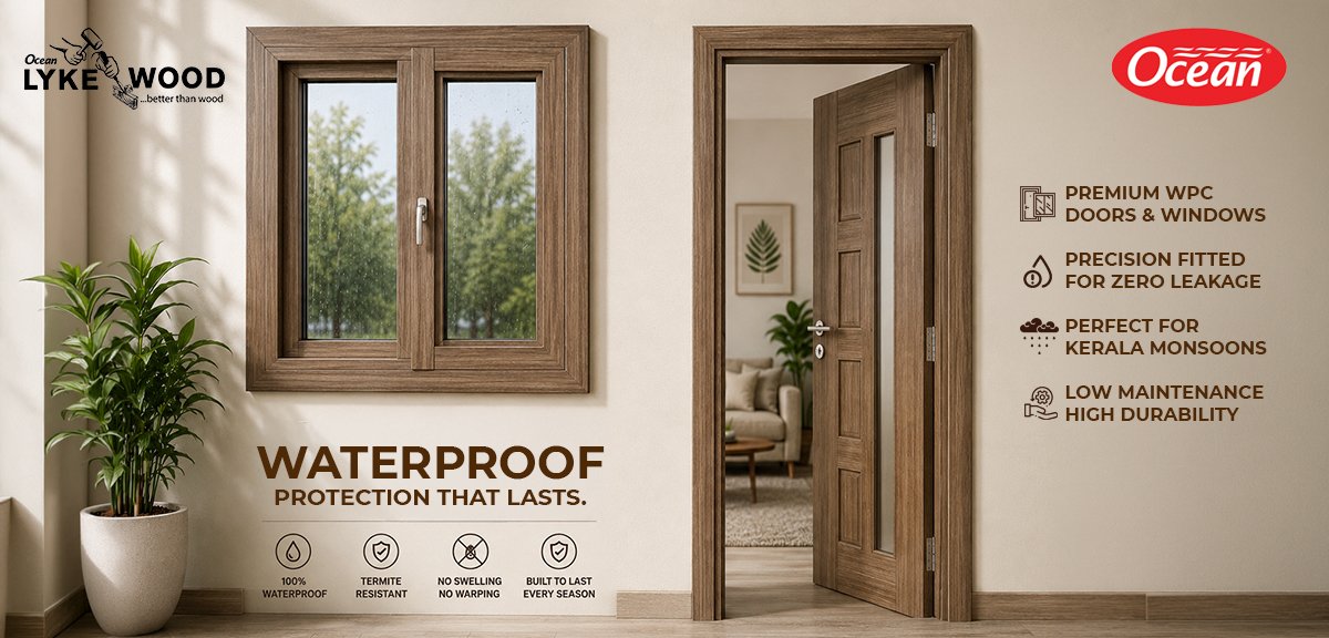 water resistant door and frame