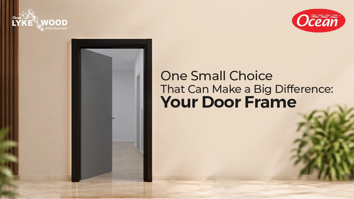 WPC door frame