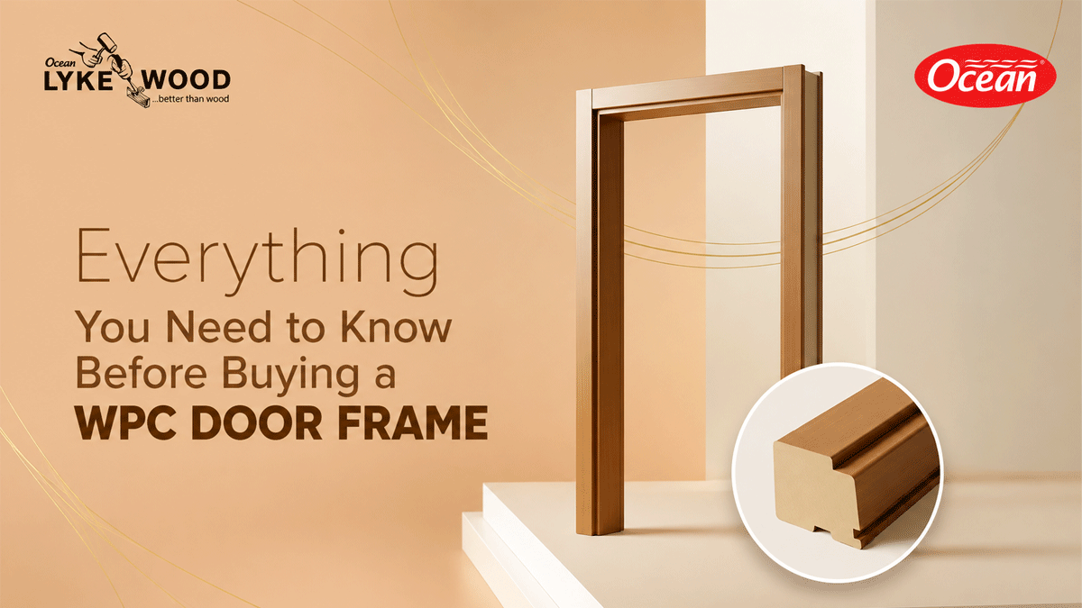WPC door frames